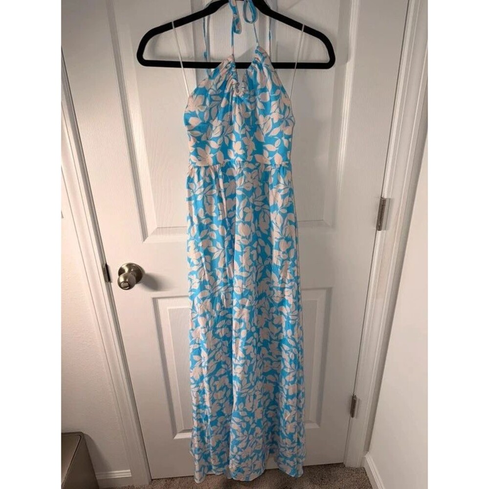 Halter maxi dress